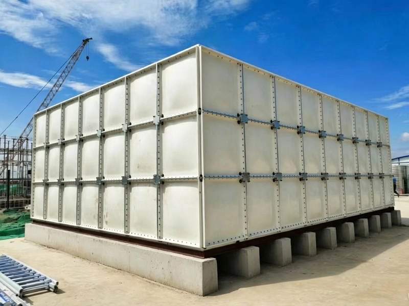 Nigeria Construction Site Water Tank Project