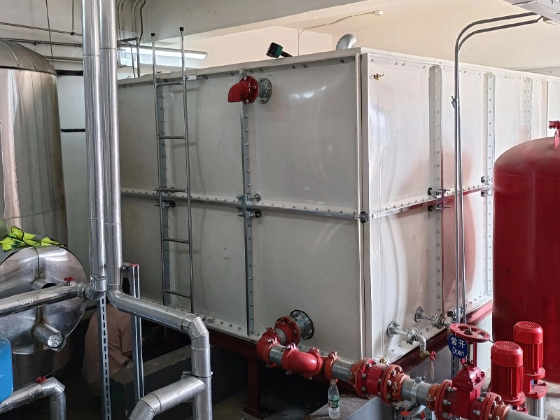 Qatar Fire Fighting Water Tank Project