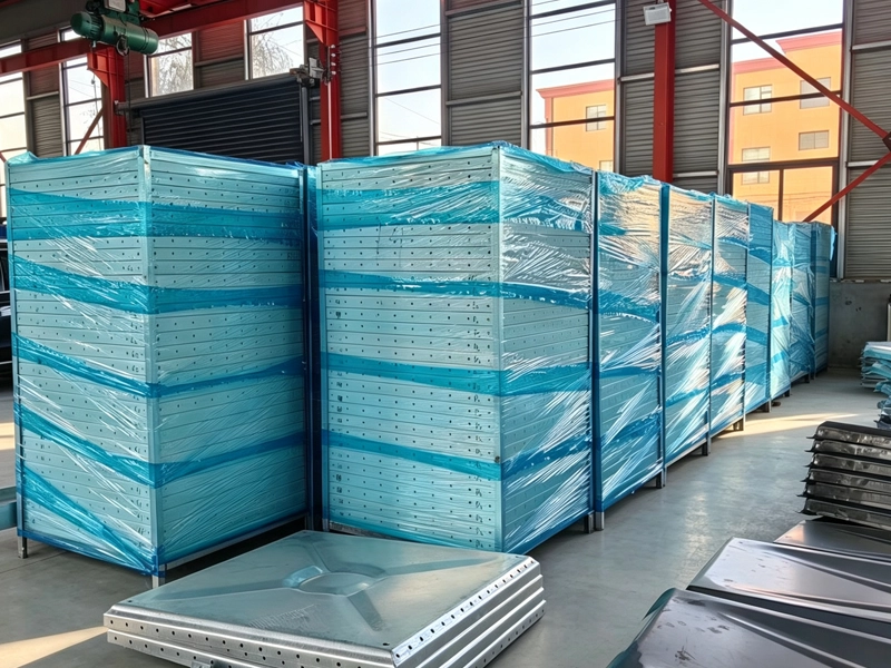 Water tank packaging