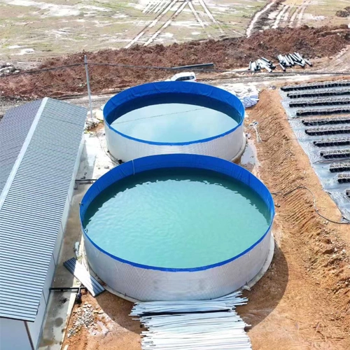 Corrugated steel water tank products