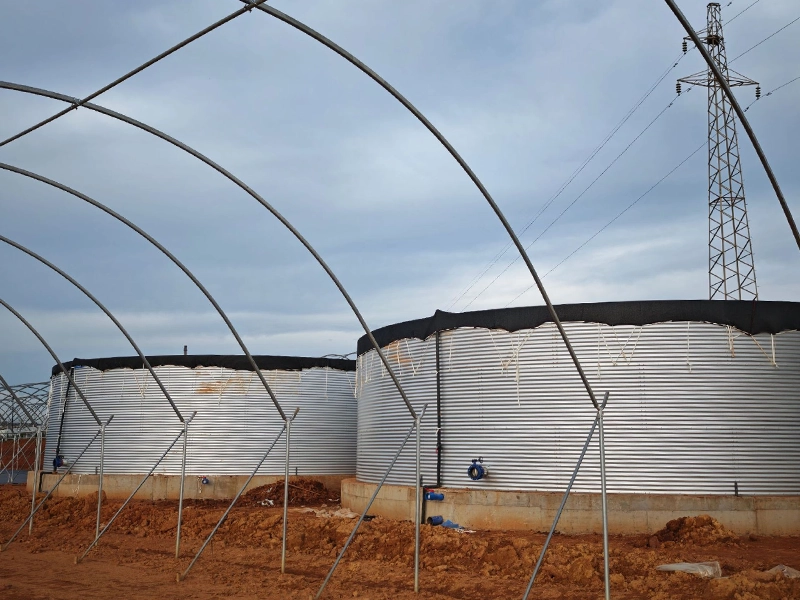 Corrugated Steel Water Tank Project
