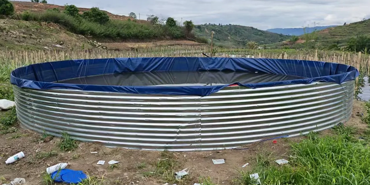 Corrugated Steel Water Tank Project