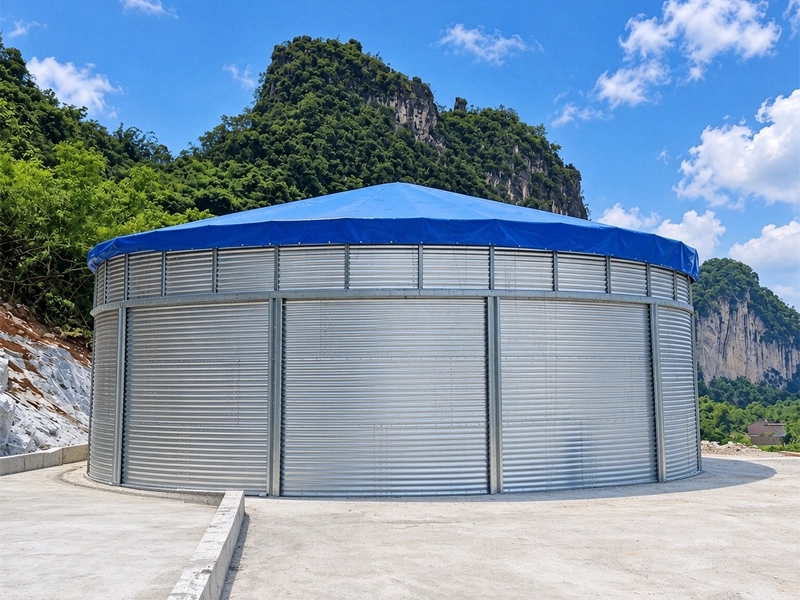 Corrugated Steel Water Tank
