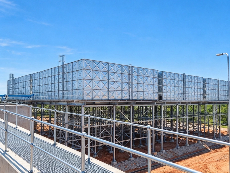 Elevated Steel Water Tank