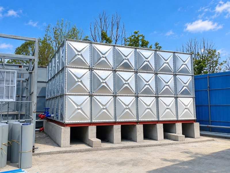 Hot Dip Galvanized Steel Water Tank
