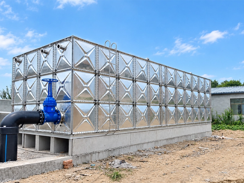 Hot Dip Galvanized Water Tank